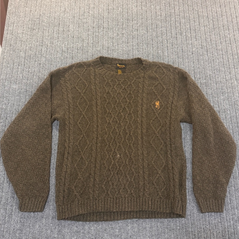 Vintage Browning Knitted Sweater Large